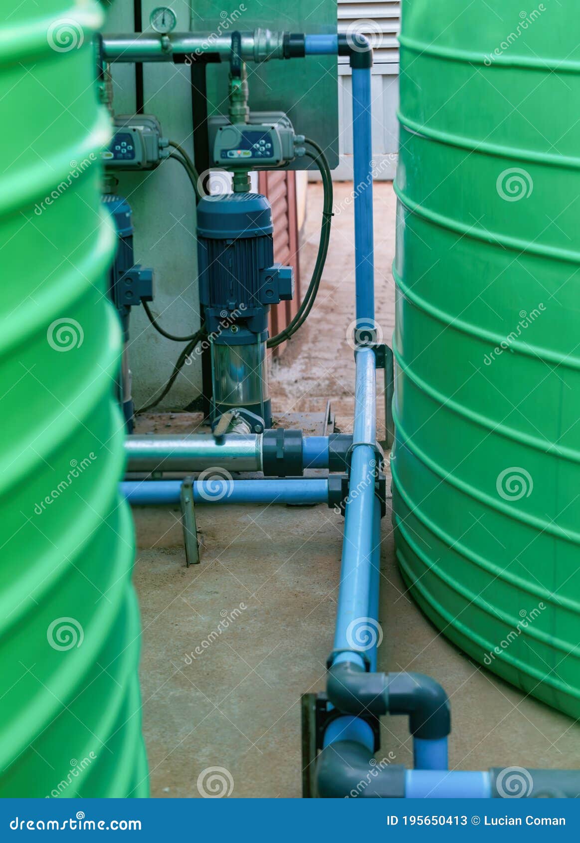 Water Circulator Pump RoyaltyFree Stock Image 204166966