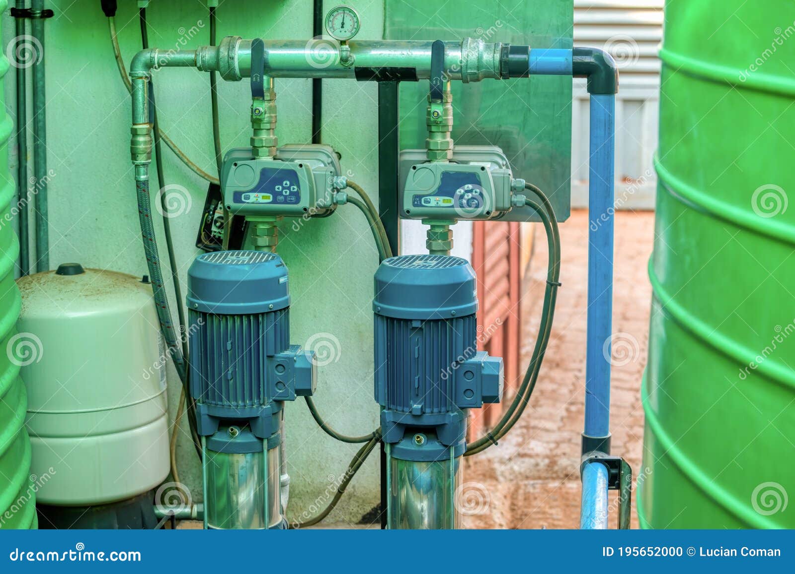 Water Circulator Pump RoyaltyFree Stock Image 204166966