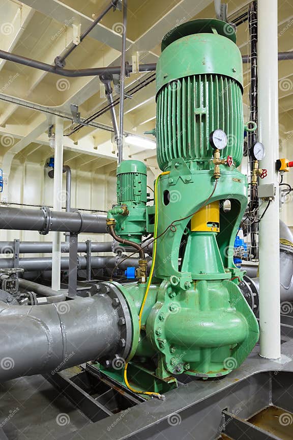 Water pumping station stock image. Image of industry 25575119