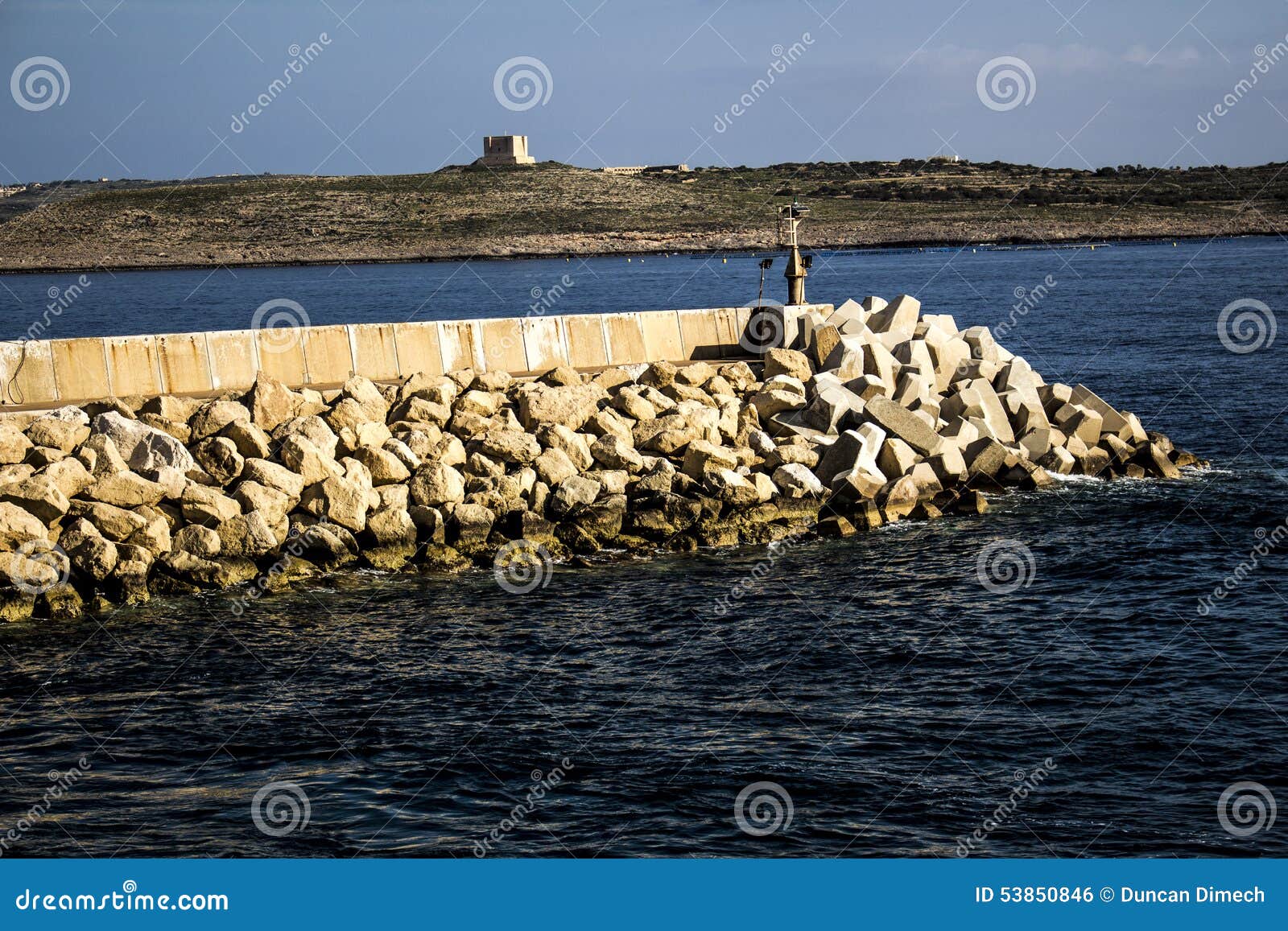 Water Quay at Cirkewwa Malta Stock Photo Image of boat, ferry 53850846