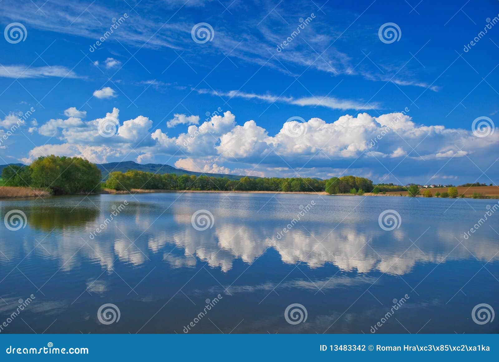 water reflection