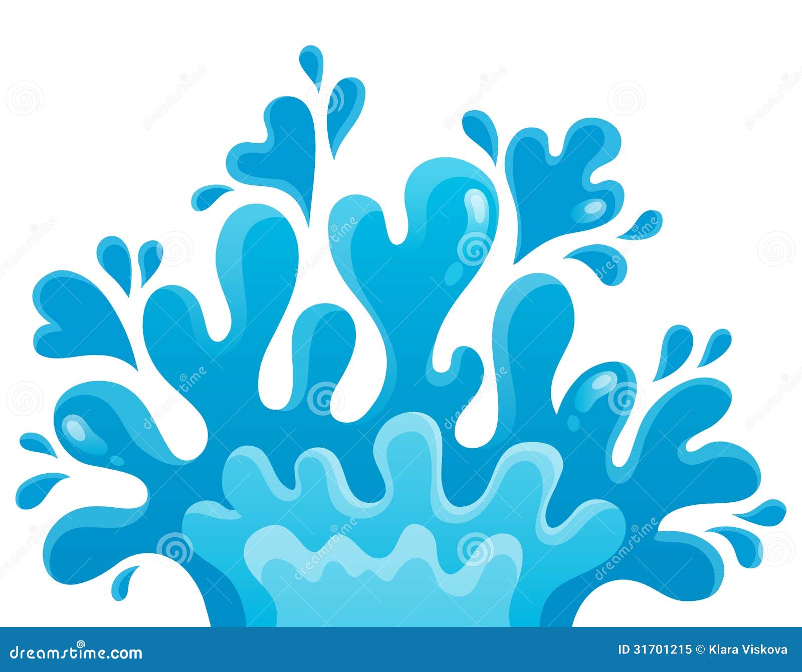 Water Splash Clip Art