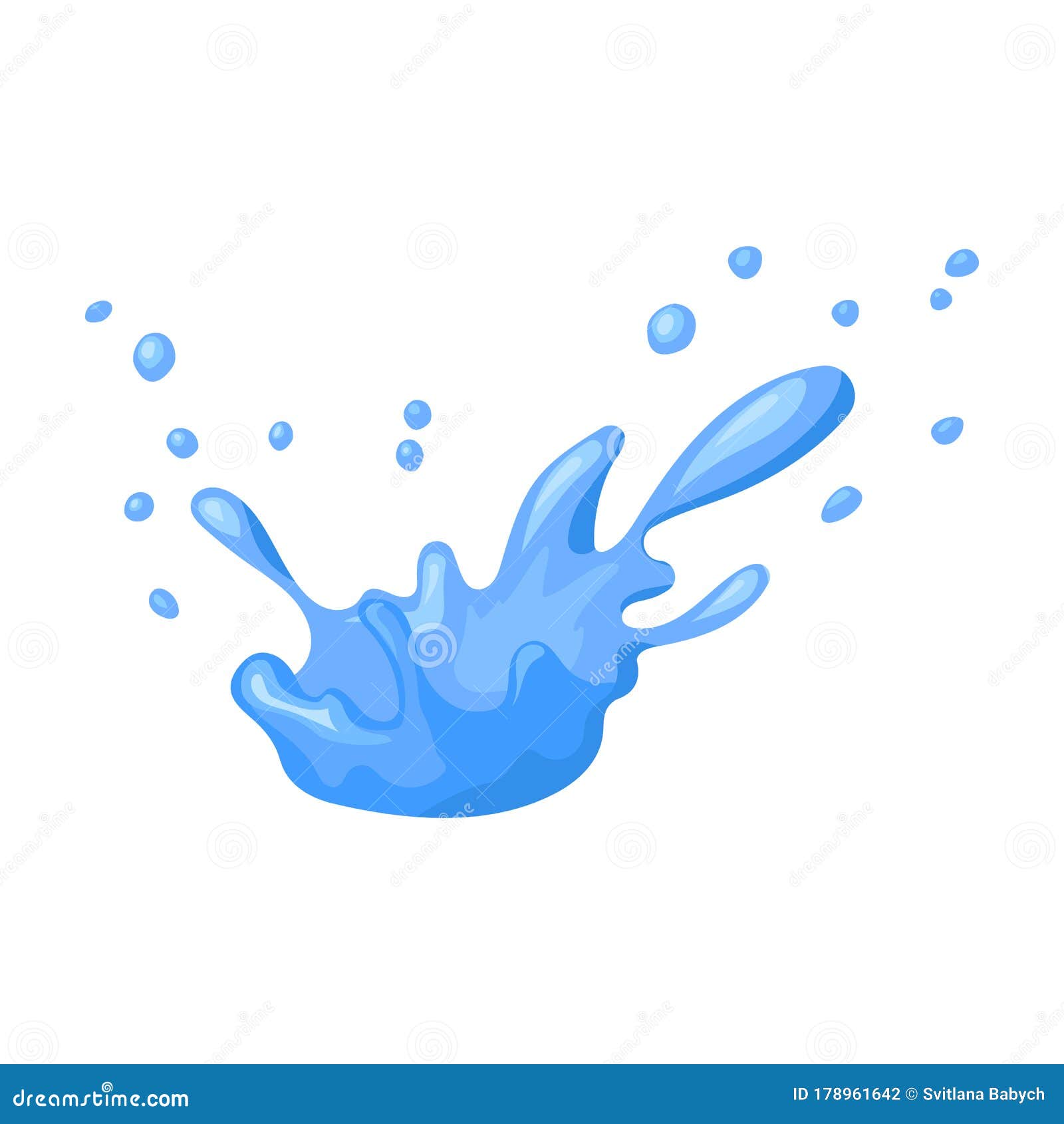 Water Splash Vector Vector Icon Isolated on White Background Water Splash. Stock Vector - Illustration of drip, motion: 178961642 Water Splash Vector Vector Icon Isolated on White Background Water Splash. Stock Vector - Illustration of drip, motion: 178961642