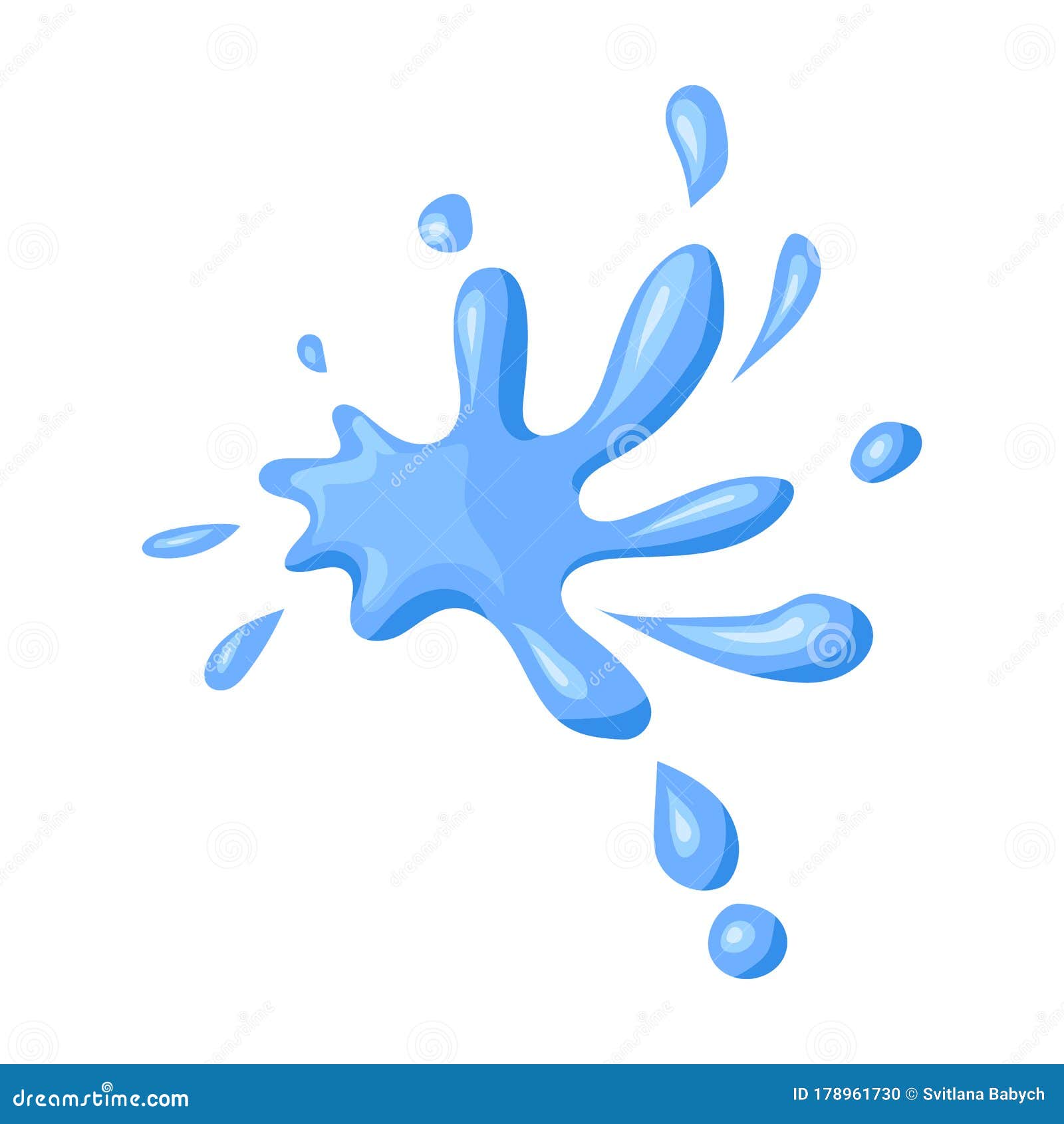 Water Splash Vector Vector Icon Isolated on White Background Water Splash. Stock Vector - Illustration of motion, blue: 178961730 Water Splash Vector Vector Icon Isolated on White Background Water Splash. Stock Vector - Illustration of motion, blue: 178961730