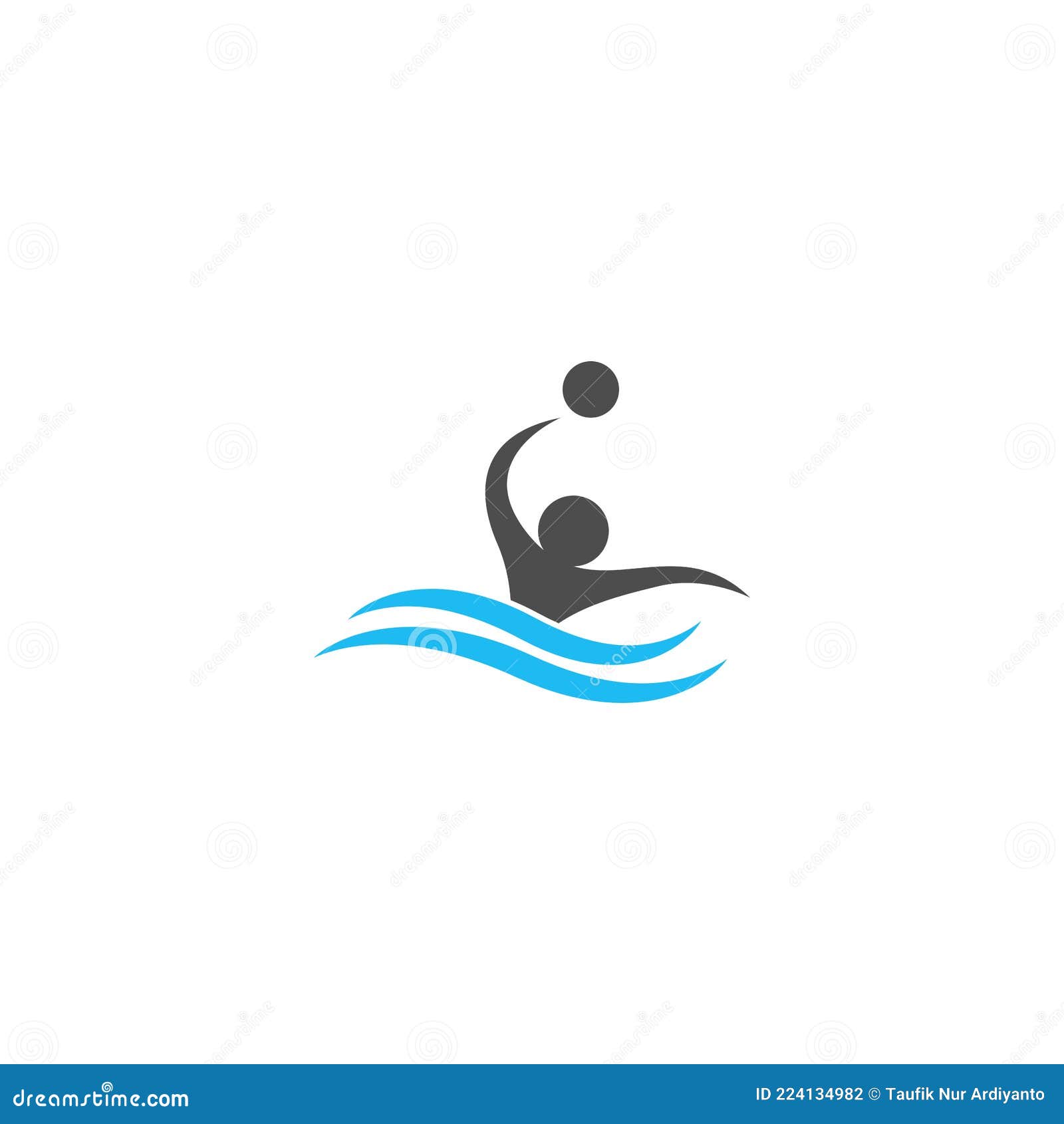 Water Sport Icon Logo Design Vector Template Stock Vector