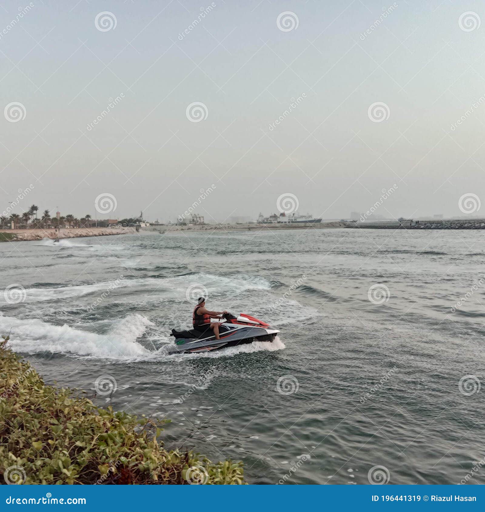 Water Sports at Almamzar Beach Dubai Editorial Stock Image Image of