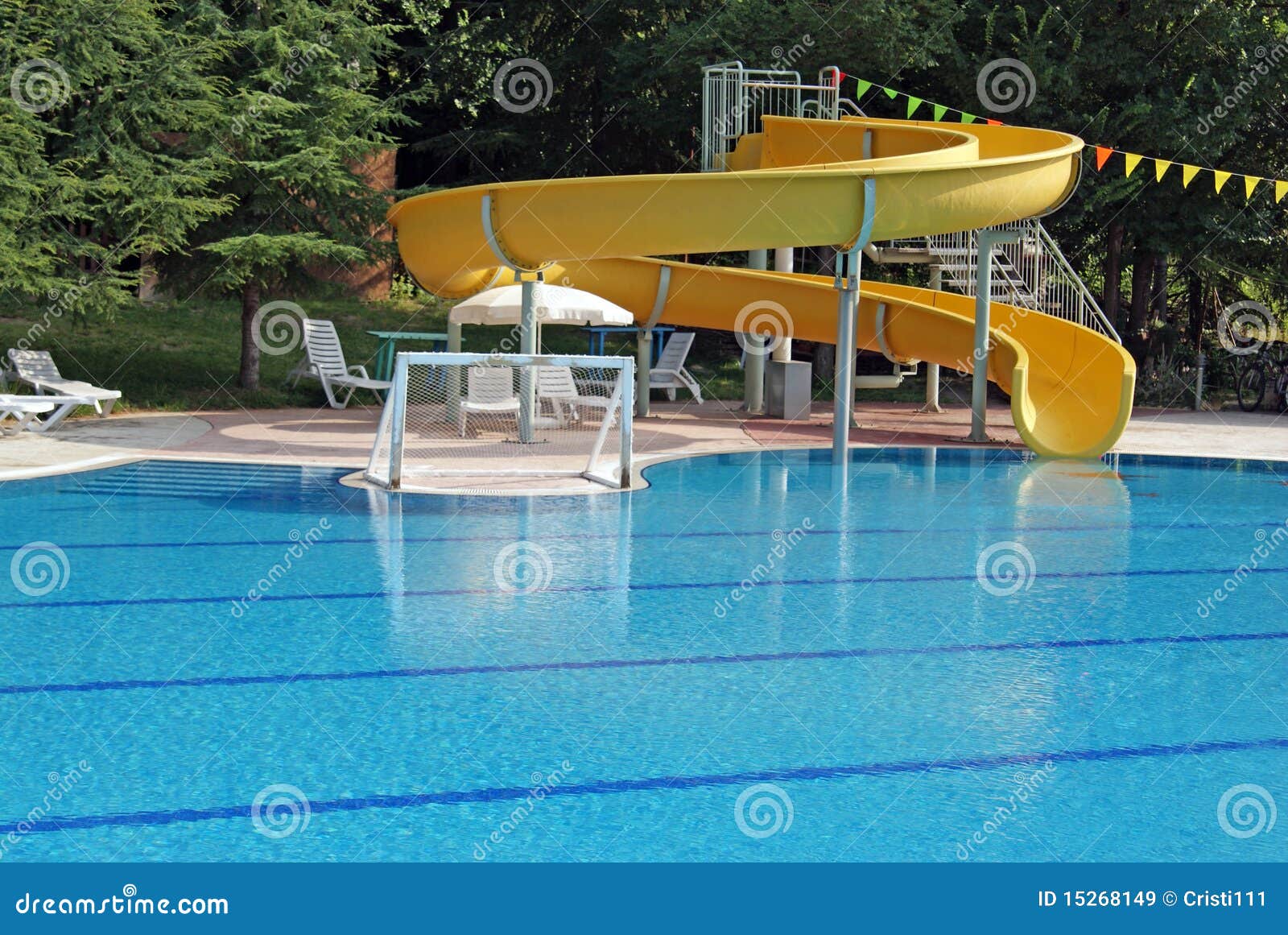 Water Sports in Swimming Pool Stock Image Image of playing, vacation