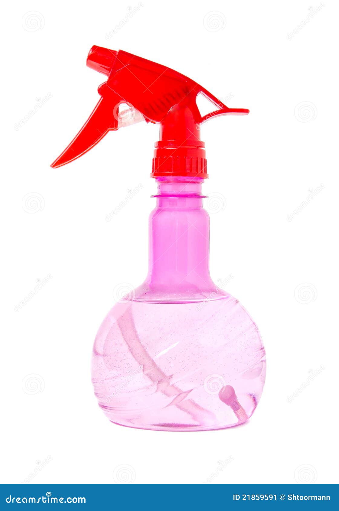 Water spray bottle stock image. Image of purple, foam 21859591
