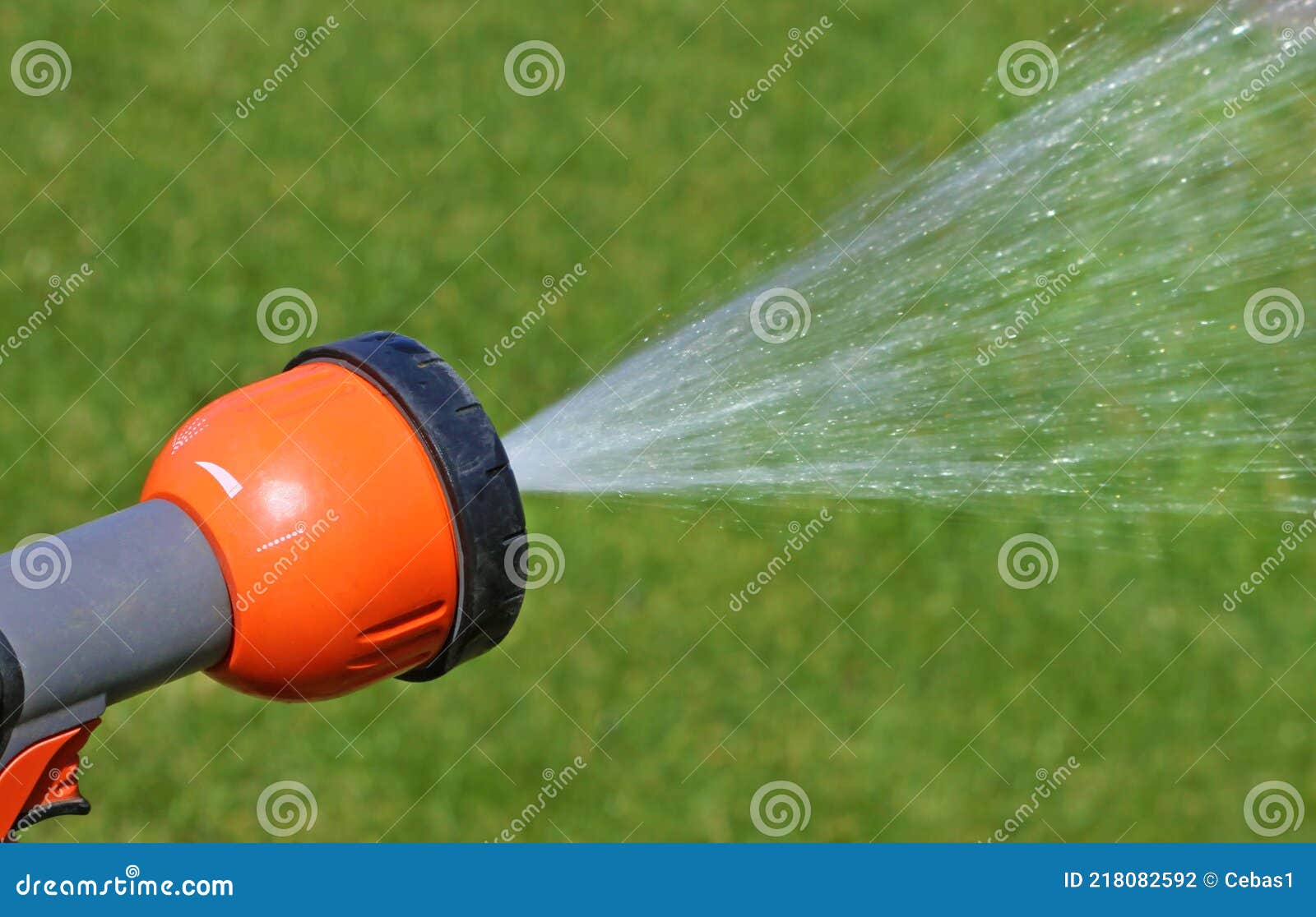 Closeup of Garden Water Sprinkler Stock Photo Image of sprinkling