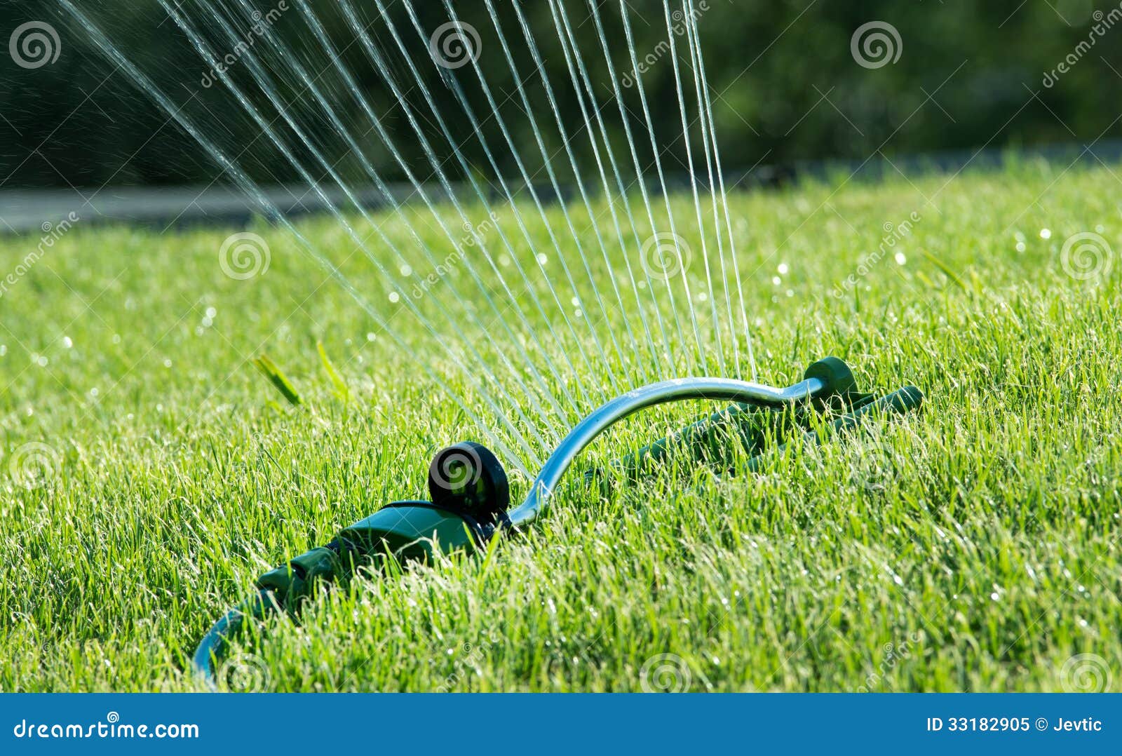 Water sprinkler stock image. Image of drop, horticulture 33182905