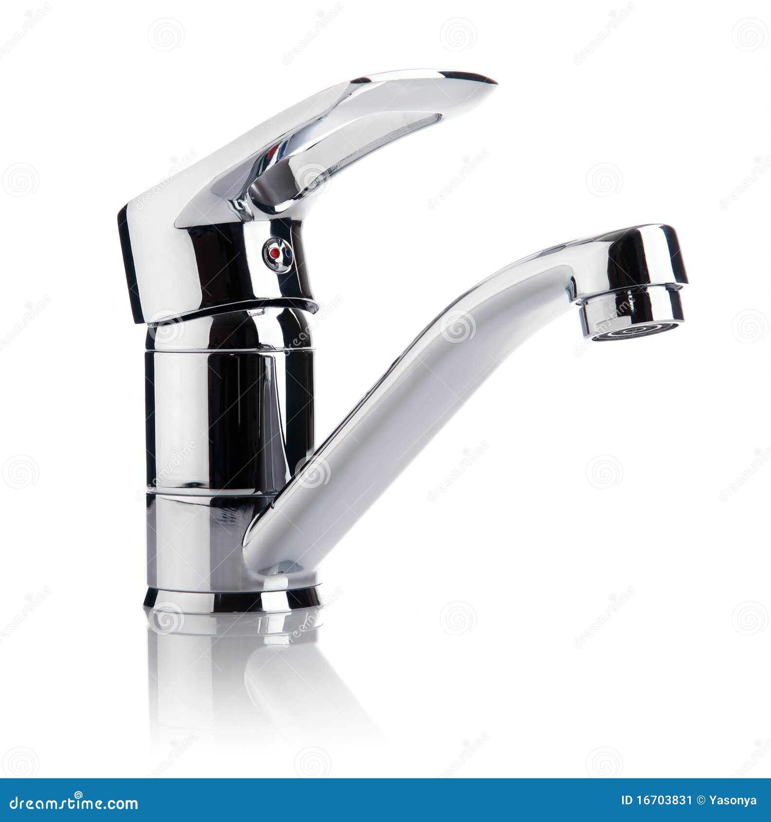 Water supply faucet mixer stock image. Image of gray 16703831