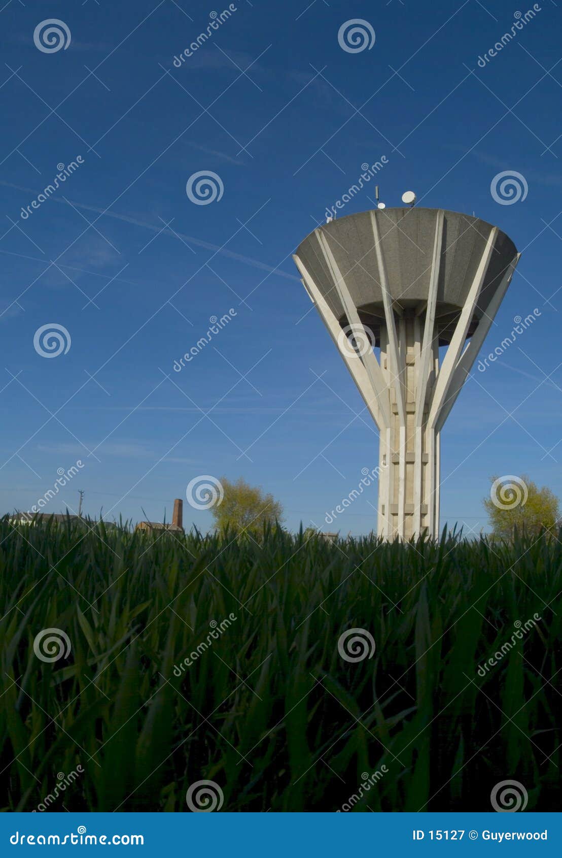 water supply and storage tower