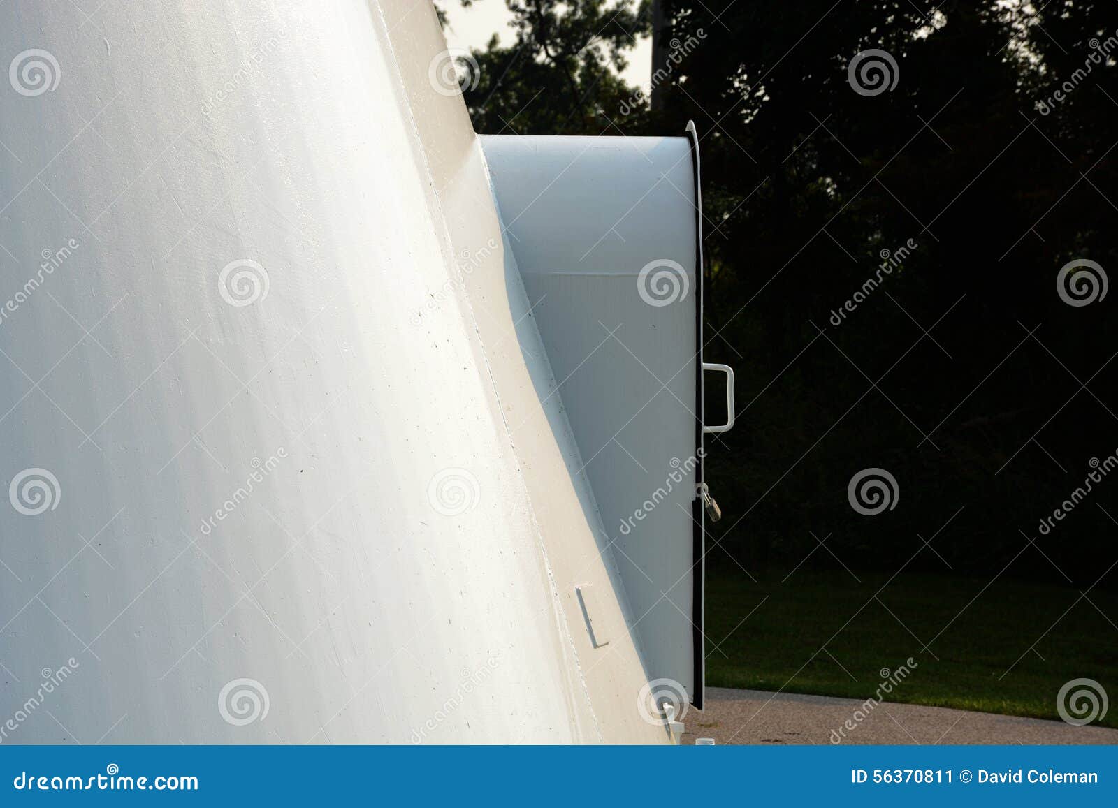 Water tank entrance stock image. Image of water, entrance 56370811