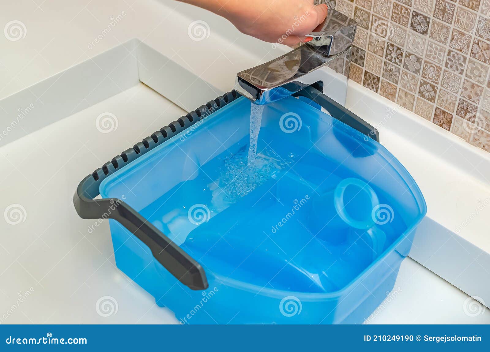 Water Tank for Washing Vacuum Cleaner with Water Filter, Liquid Level