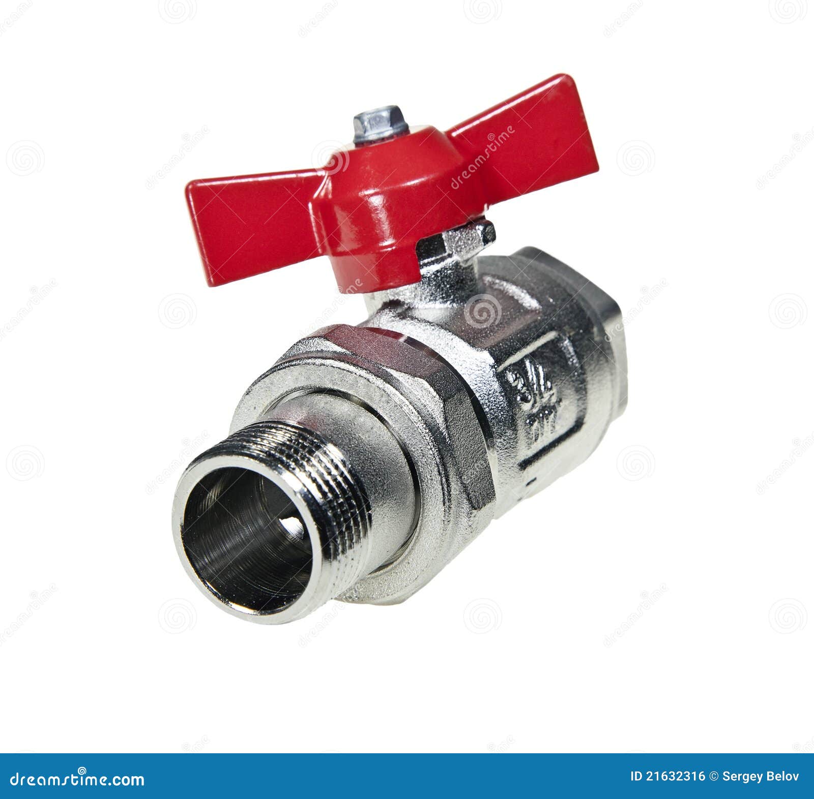 Water tap stock photo. Image of nickel, renovation, pressure 21632316