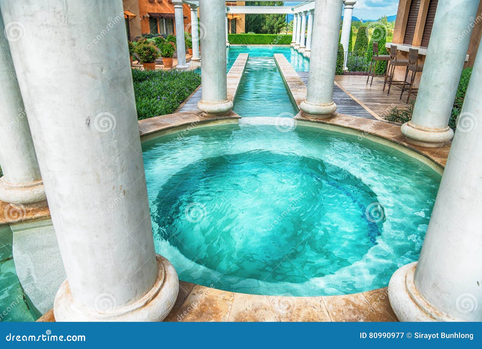 The Water Temple is a Stone Structure Stock Image Image of pillar