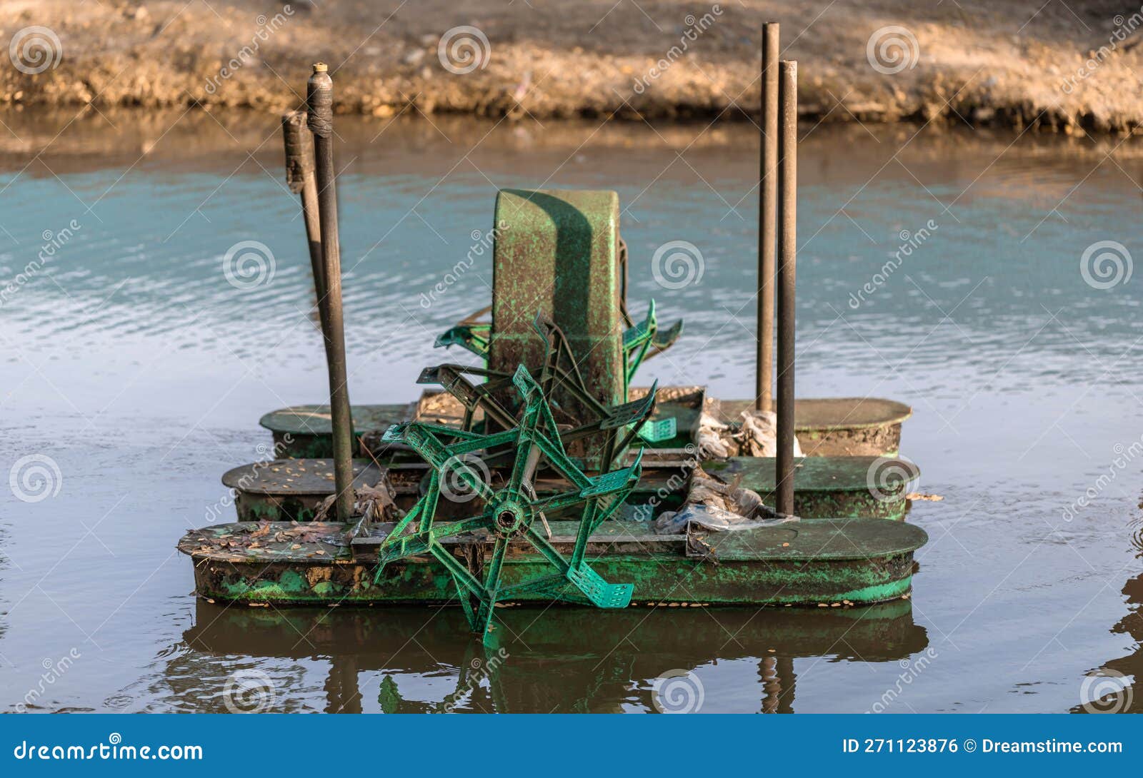Water Treatment Machine for Treating and Making Oxygen for Dirty Water