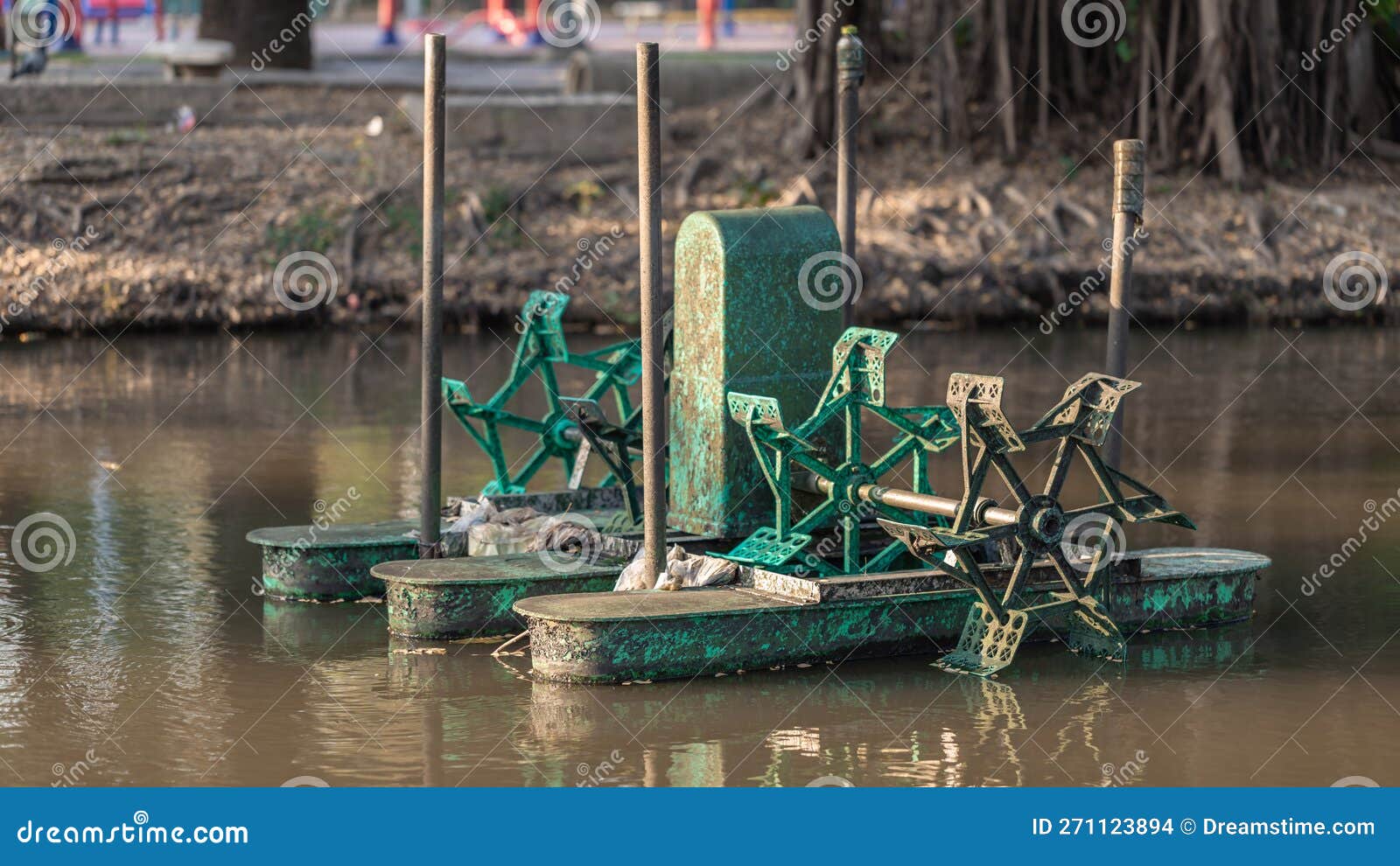 Water Treatment Machine for Treating and Making Oxygen for Dirty Water