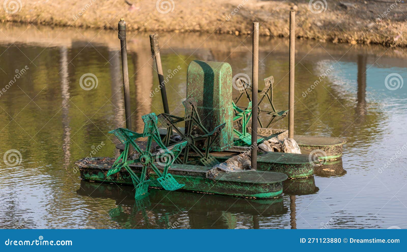 Water Treatment Machine for Treating and Making Oxygen for Dirty Water