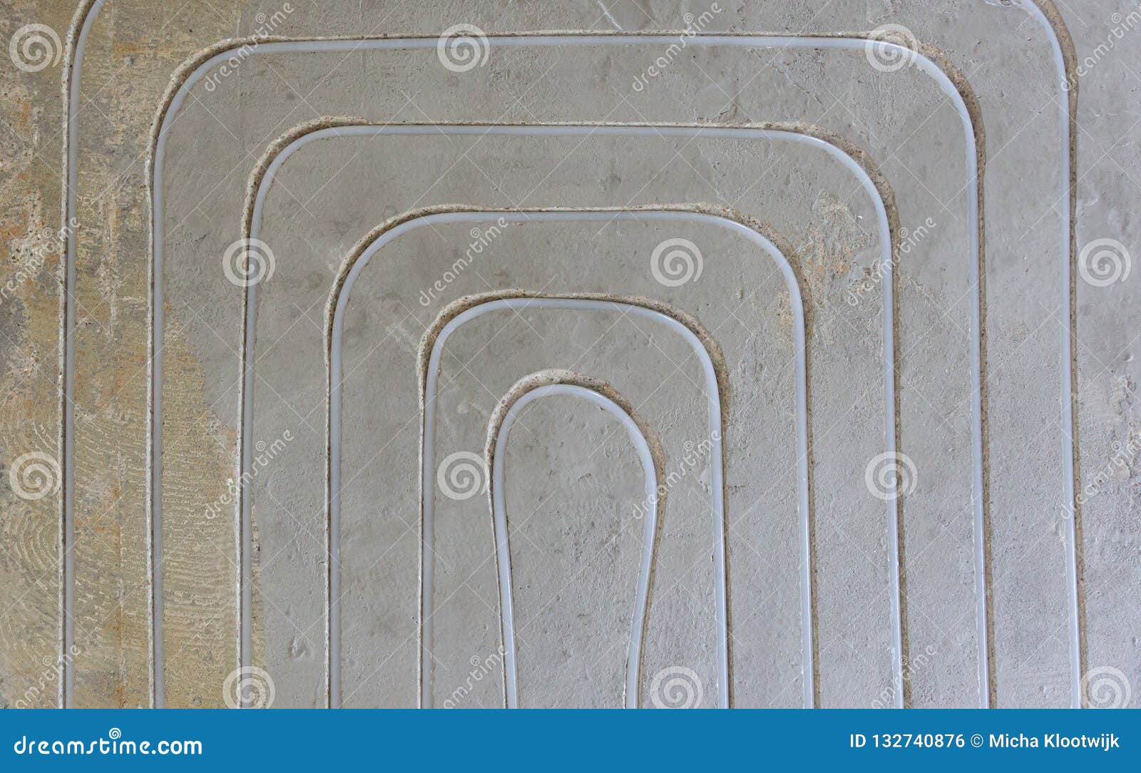 Water Underfloor Heating Pipes Stock Photo Image of domestic