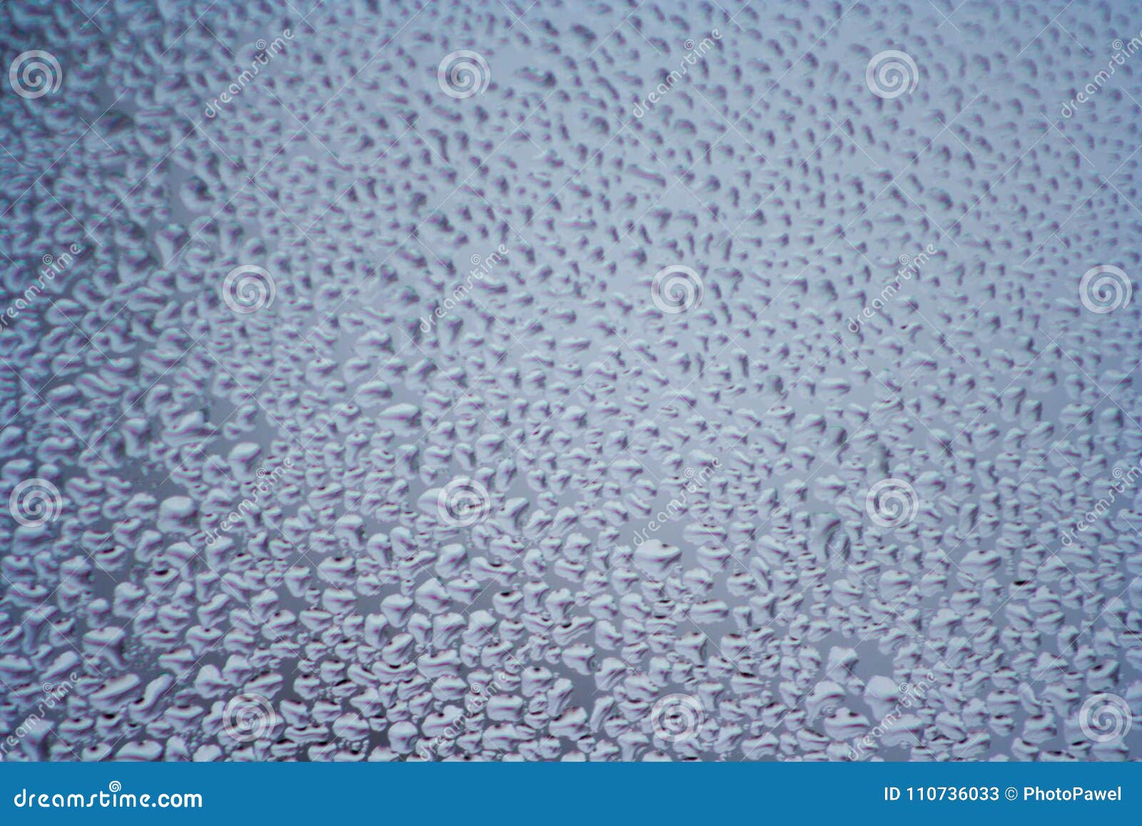 Background with Water Drops on the Glass. Water Vapor on the Win Stock ...
