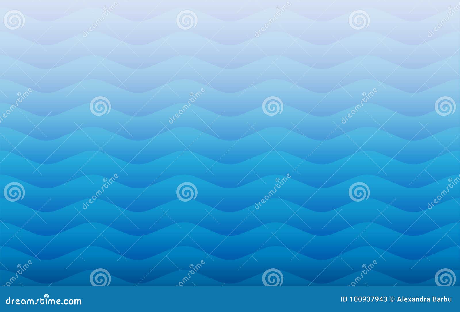 water waves geometric seamless repetitive  pattern texture