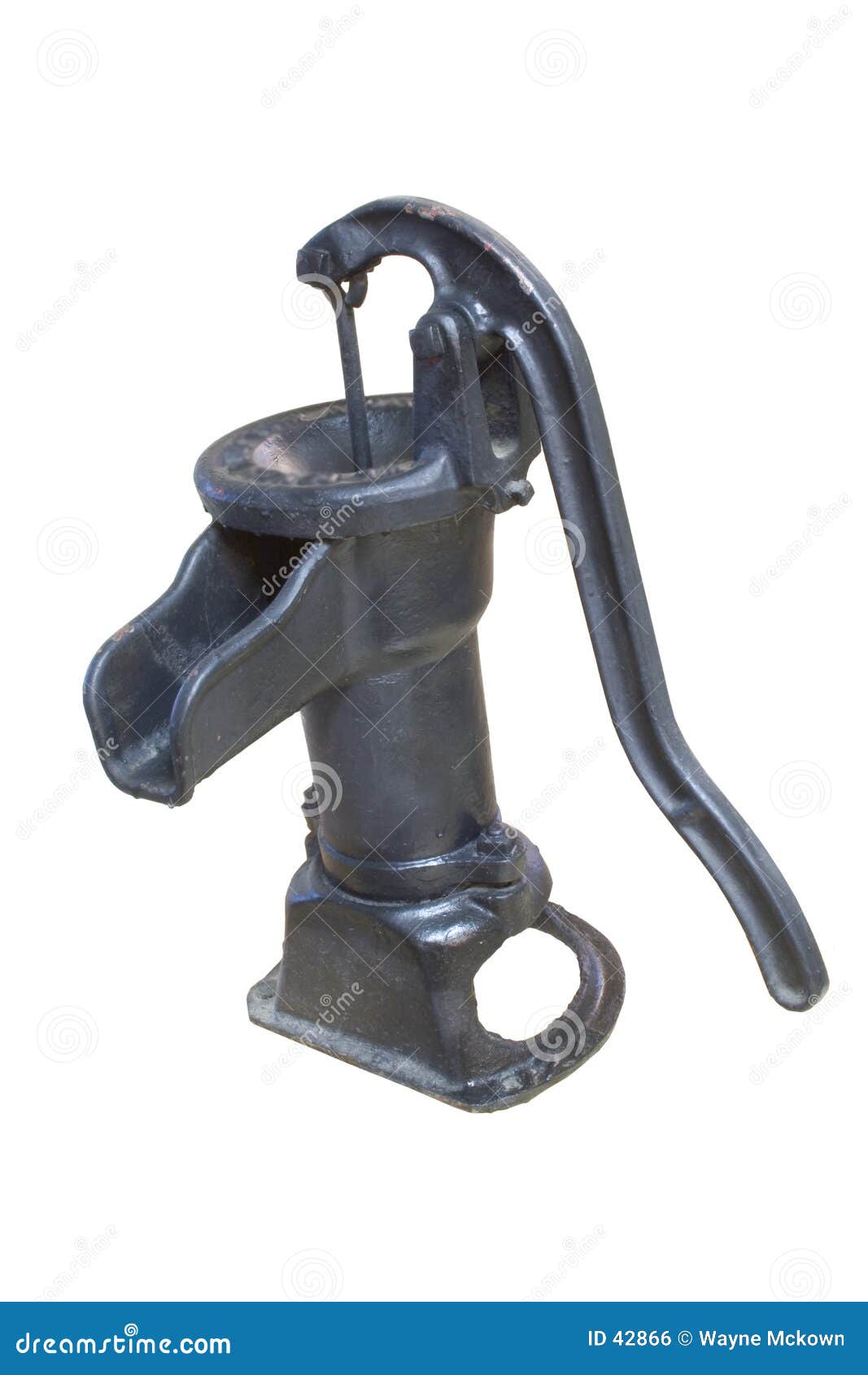 Hand Water Pump (retro Style) Stock Photo, Picture and Royalty