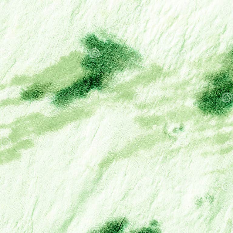 Watercolor Animal Print. Green Abstract Watercolor Blots Texture. Stock