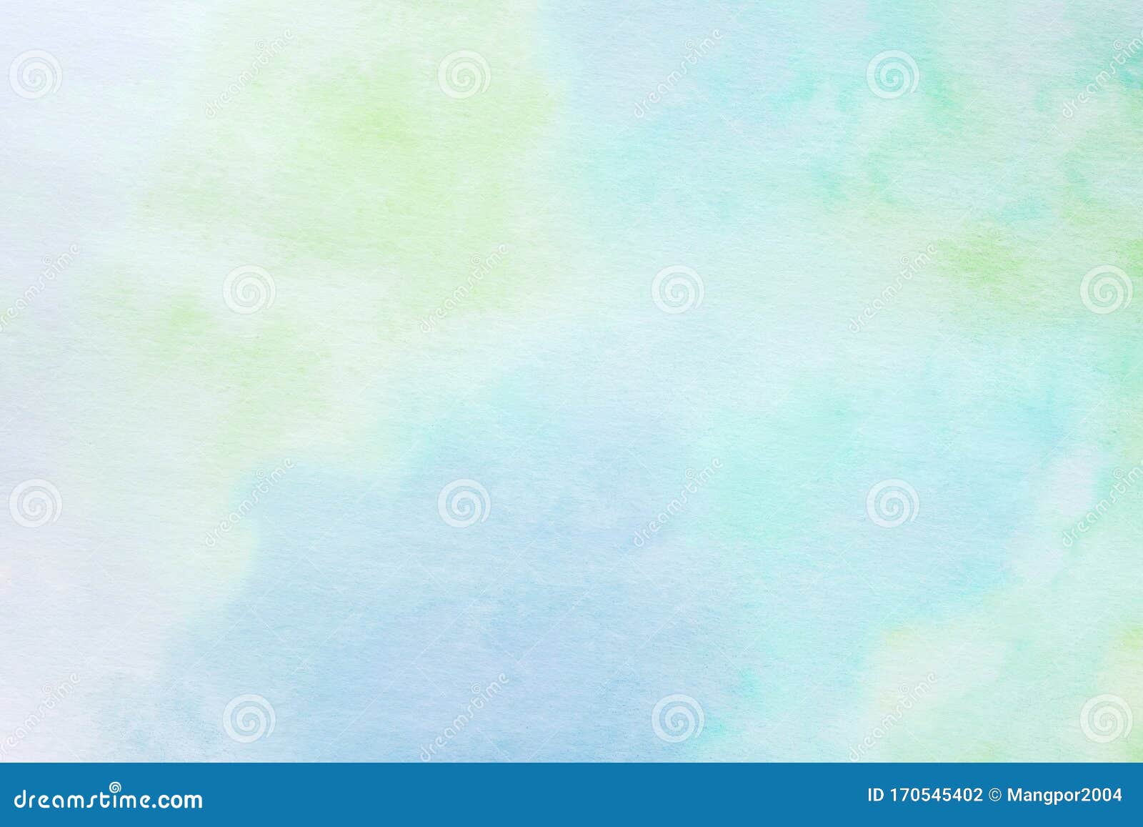 Watercolor Background, Art Abstract Blue Yellow and Green Watercolor ...