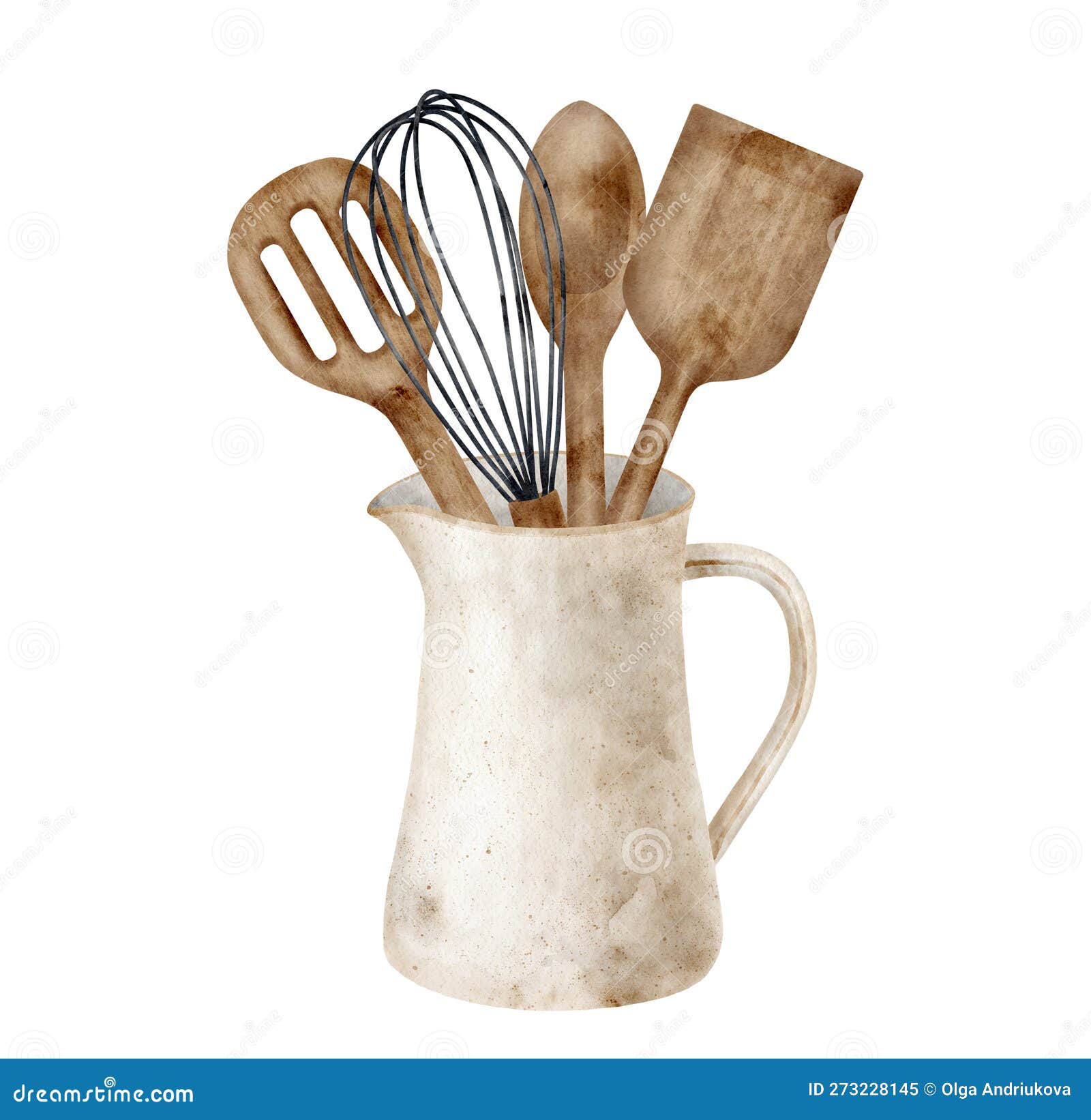 https://thumbs.dreamstime.com/z/watercolor-baking-utensils-illustration-hand-drawn-wood-spatula-pastry-brush-mixing-spoon-whisk-ceramic-jug-isolated-273228145.jpg