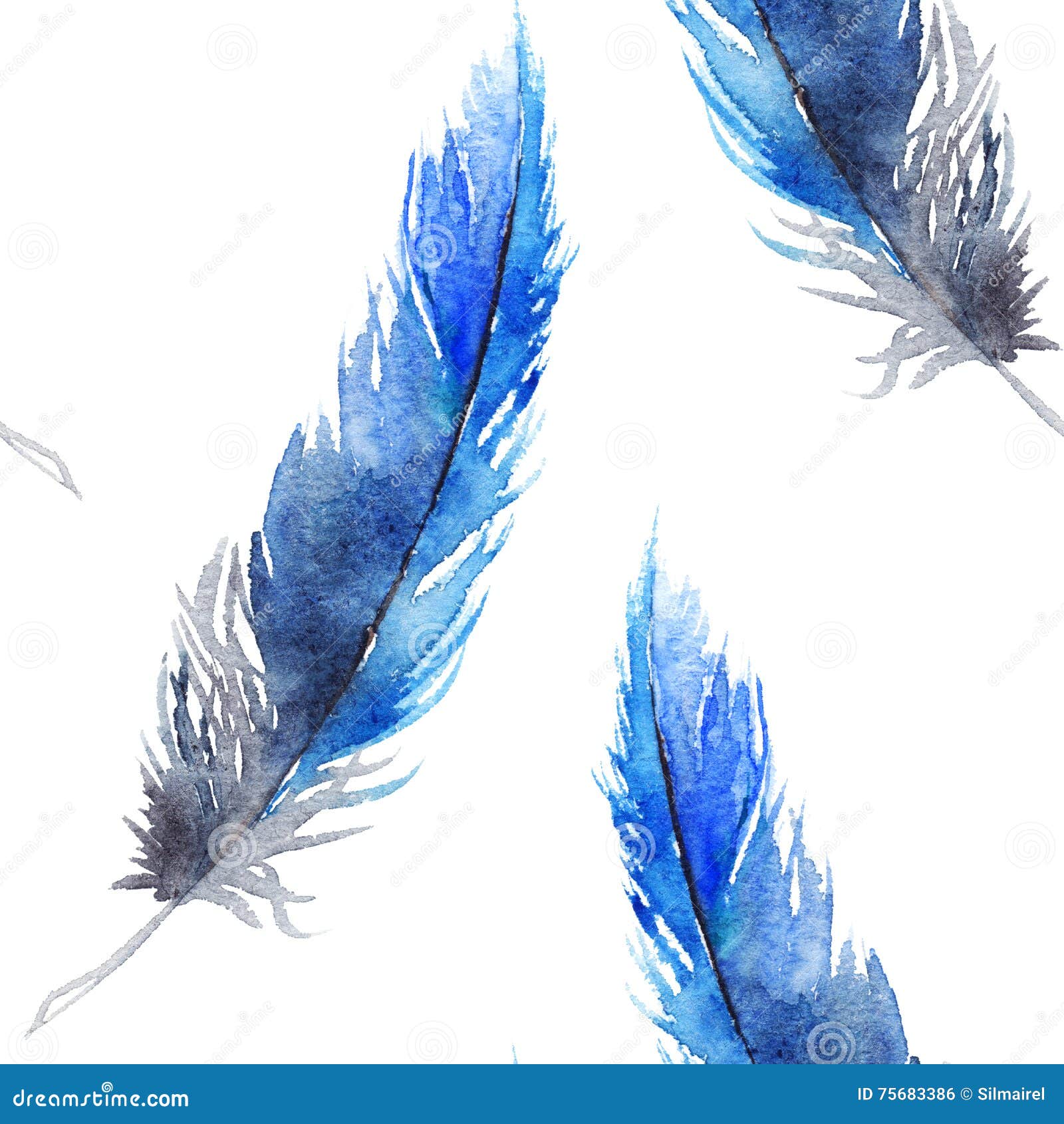 Blue Jay Feather Stock Illustrations 252 Blue Jay Feather Stock Illustrations Vectors Clipart Dreamstime