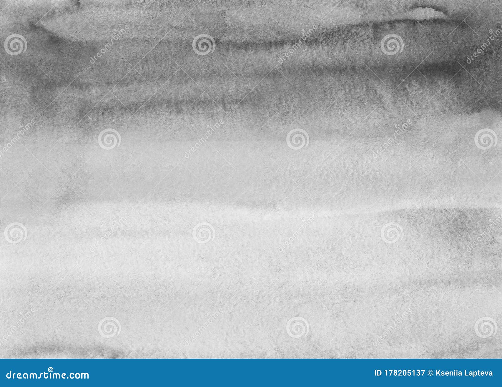 Watercolor Black and White Background Texture. Stock Image - Image of ...