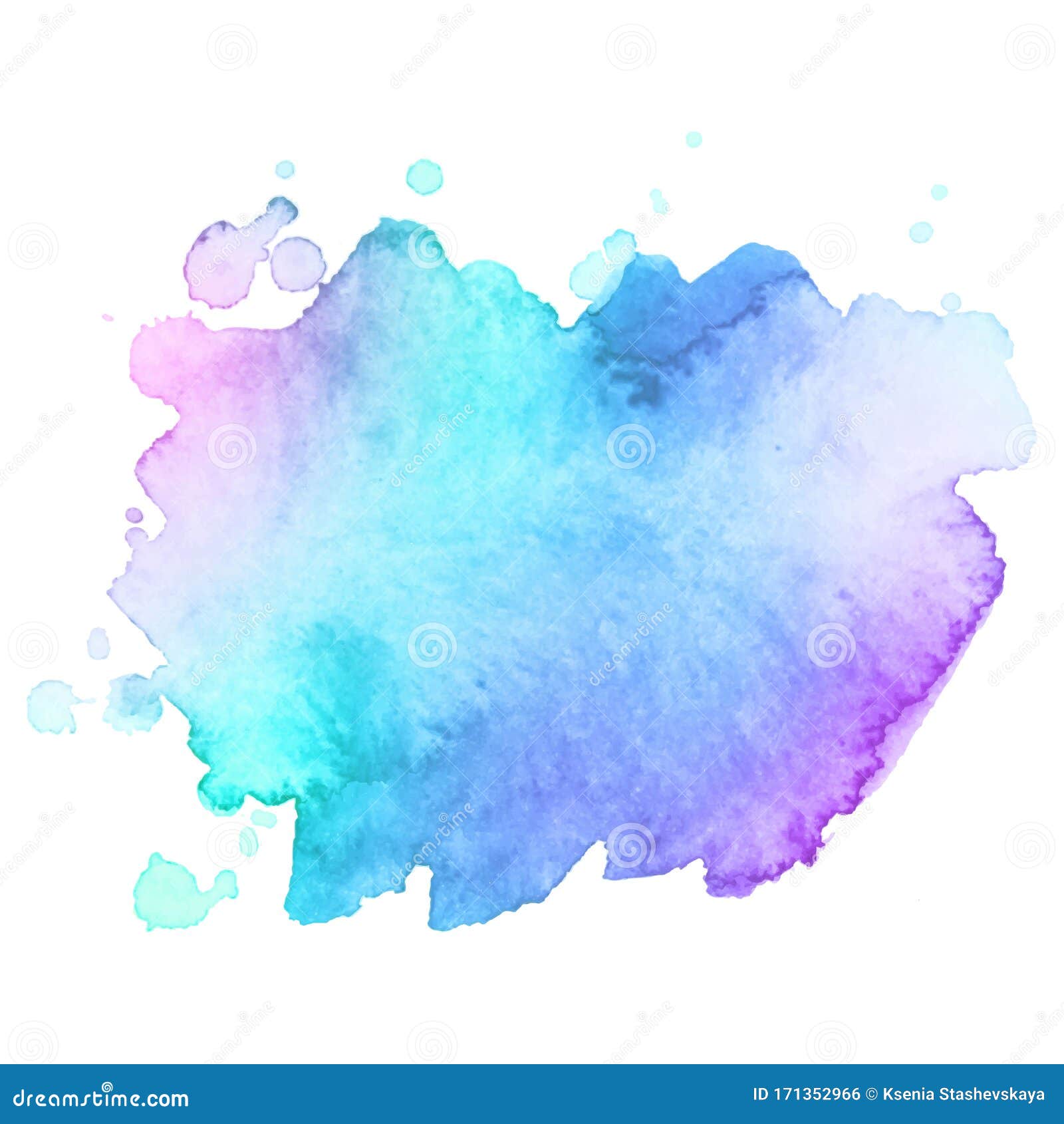 Watercolor Brush Paint Paper Texture Vector Isolated Splash on White  Background for Banner, Poster, Wallpaper. Stock Vector - Illustration of  element, abstract: 171352966