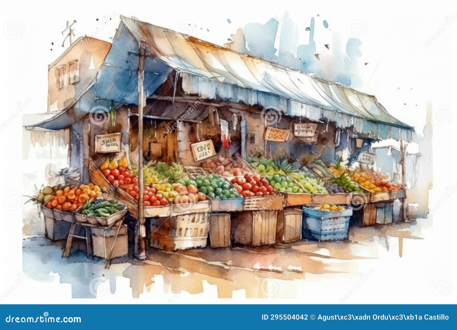Ink and Wash 4: Street Scene or Busy Market | Jo Hall