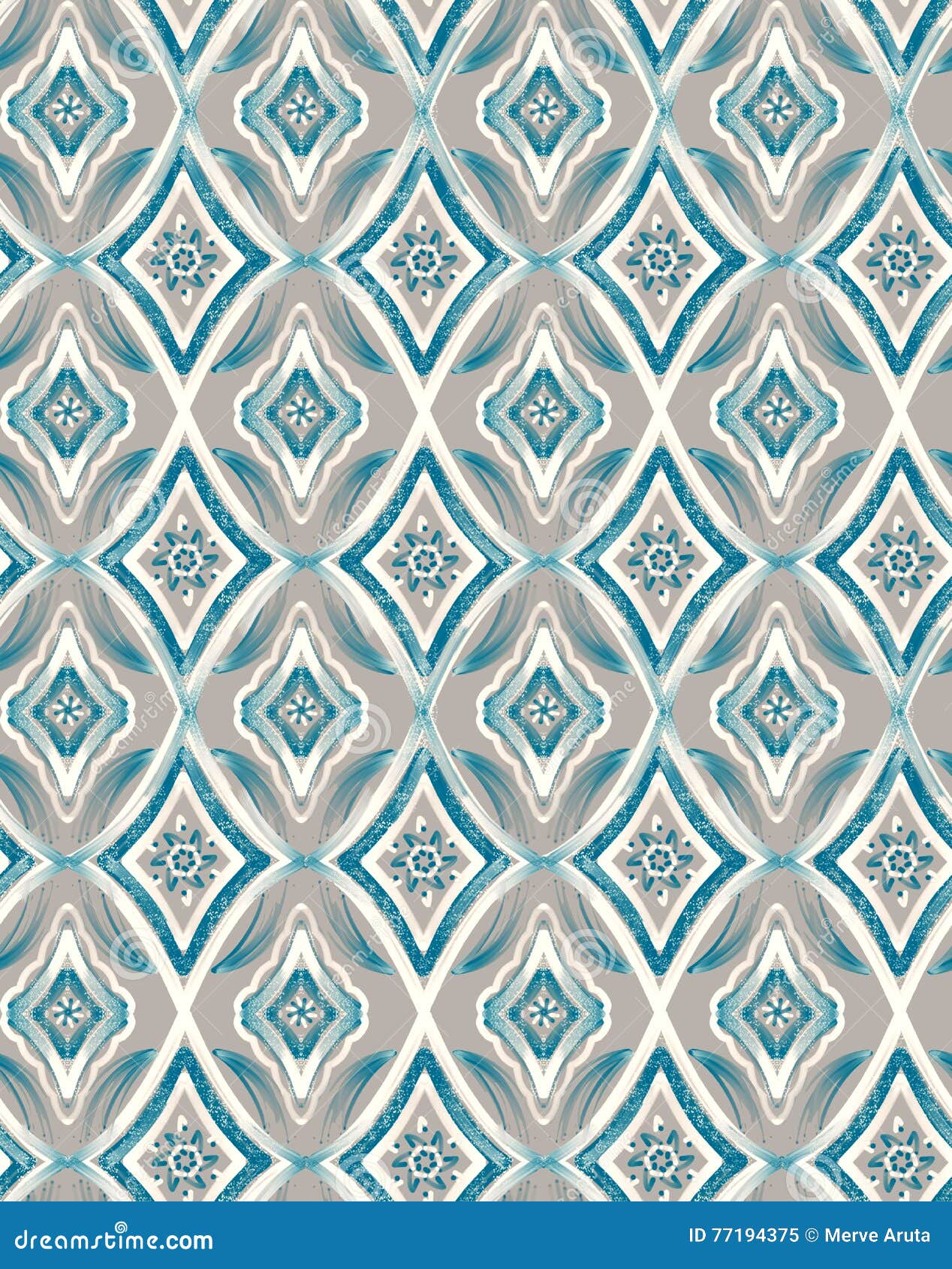 Watercolor Ethnic Design stock illustration. Illustration of painting