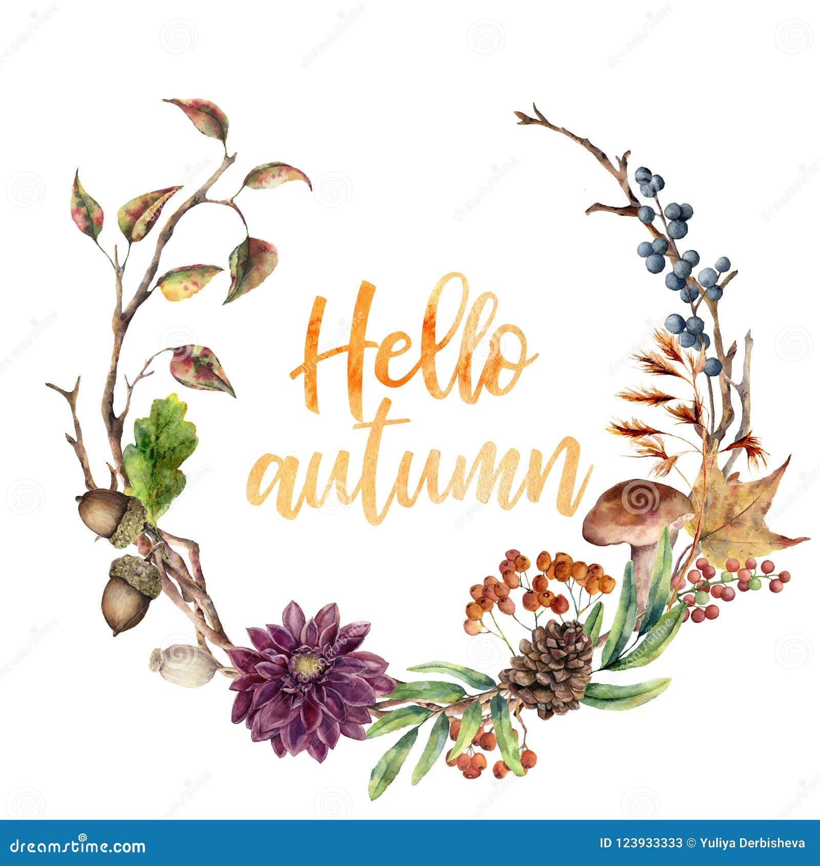 Hello Fall Wreath