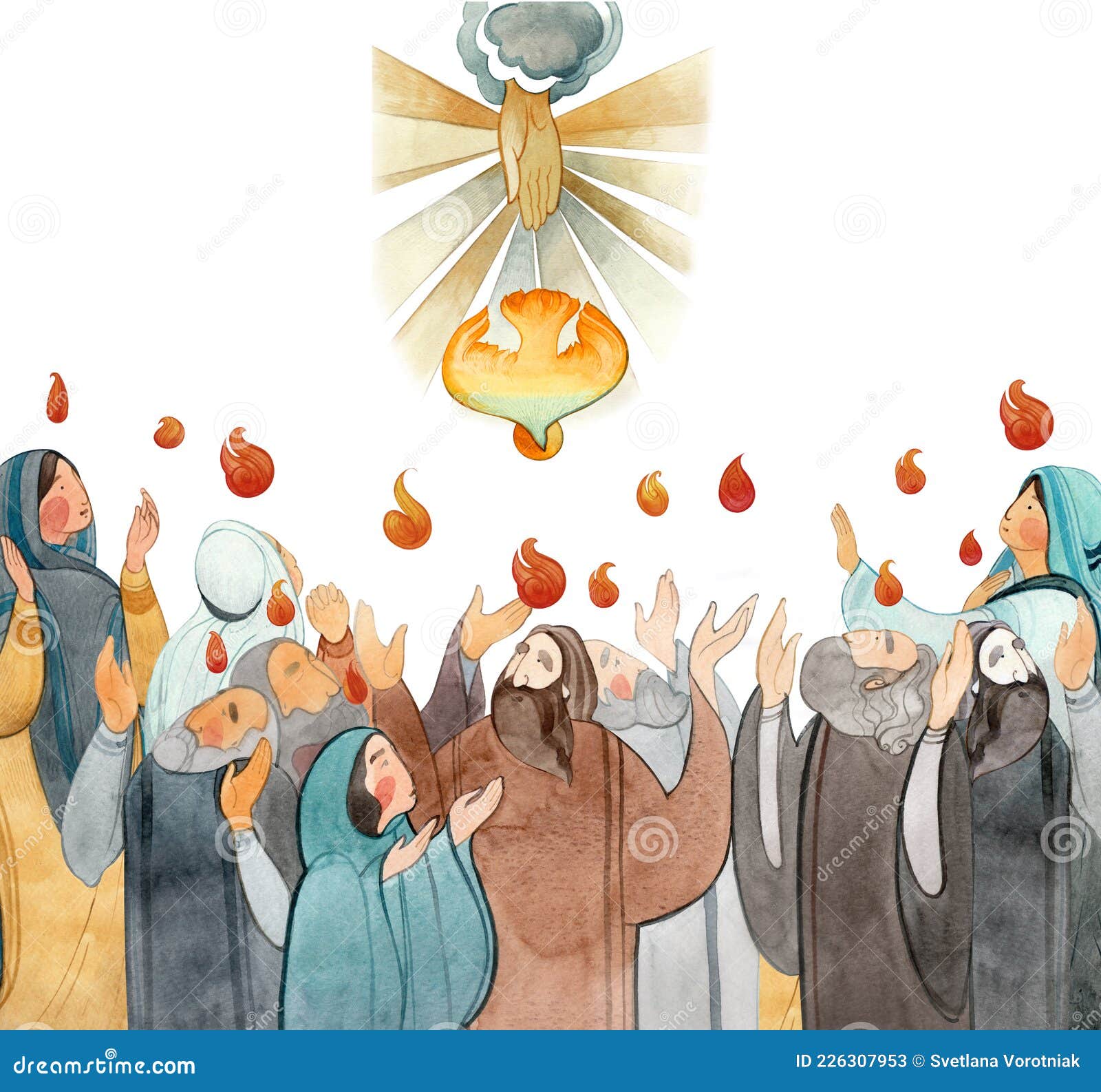 Pentecostal Mass Choir Clipart
