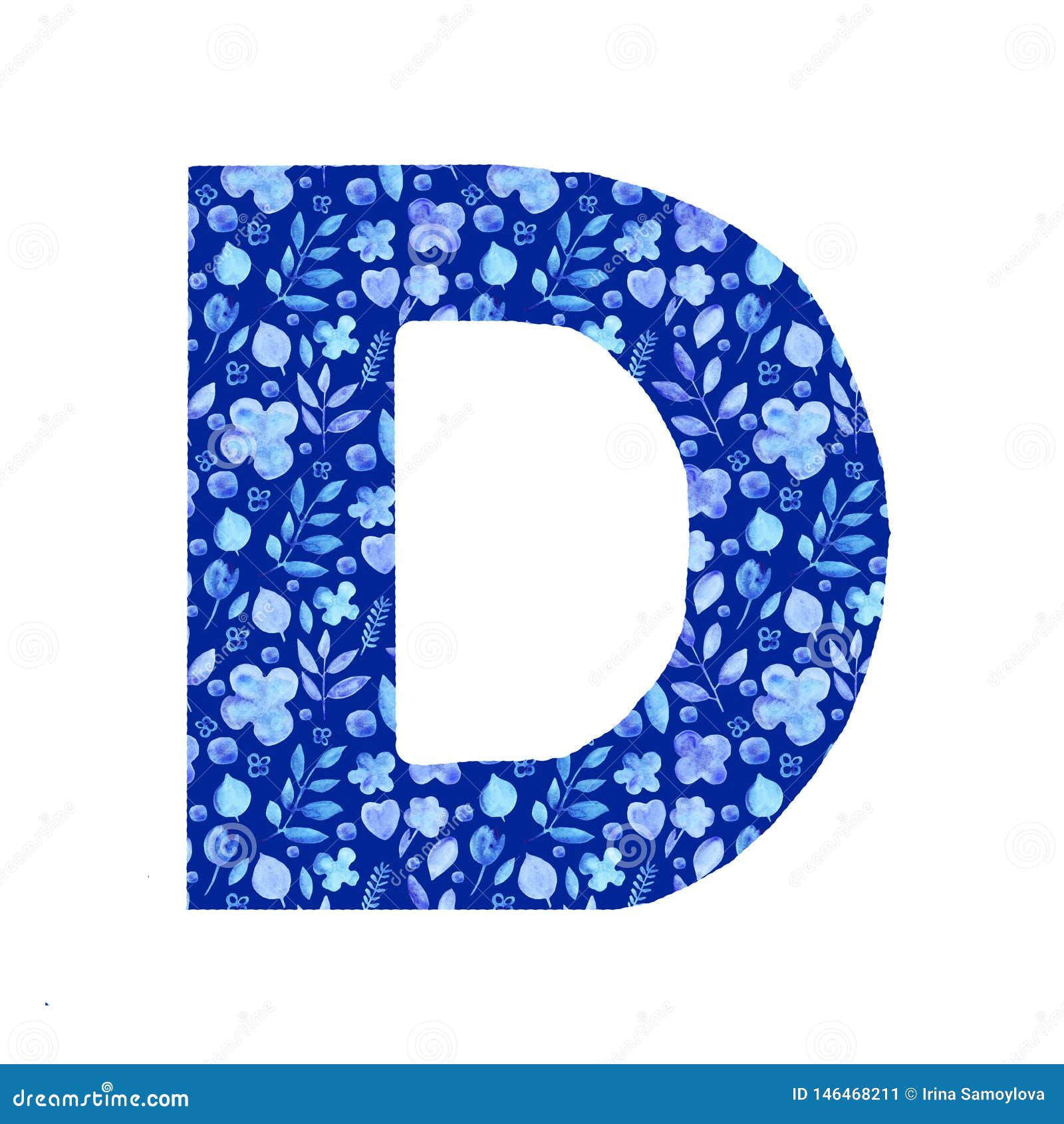 Watercolor Letter D with a Pattern of Flowers and Leaves Stock Illustration - Illustration of alphabet, simple: 146468211 Watercolor Letter D with a Pattern of Flowers and Leaves Stock Illustration - Illustration of alphabet, simple: 146468211