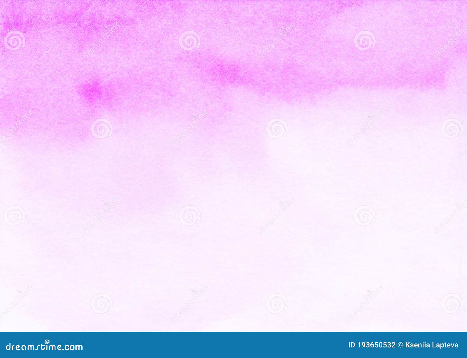 Watercolor Light Pink Ombre Background Texture. Watercolour Abstract Bright Pink Gradient Backdrop Stock Photo - Image Of Background, Modern: 193650532