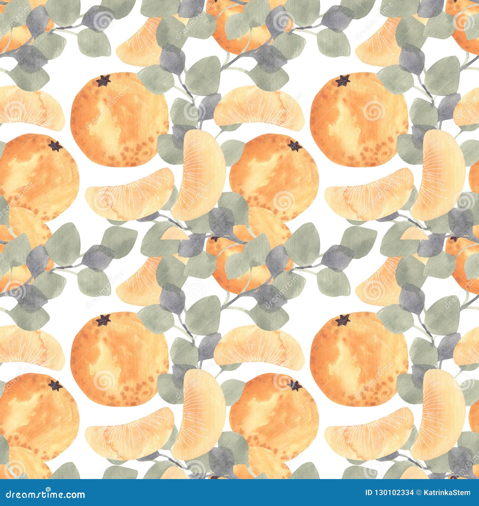 Green and Orange 10x12 FT Backdrop Photographers,Slices of Oranges with Leaves Summer Watercolor Fruit Pattern Background for Baby Birthday Party Wedding Vinyl Studio Props Photography 
