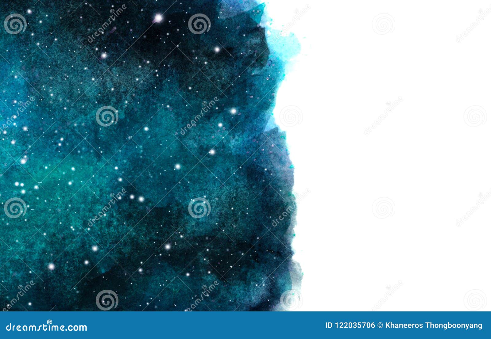 Night Sky Background with Stars. Cosmic Layout with Space for Text ...