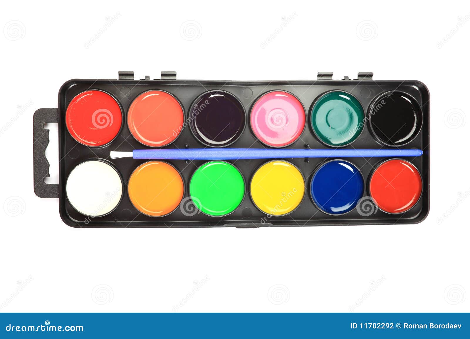 Watercolor Palette. Stock Photography Image 11702292