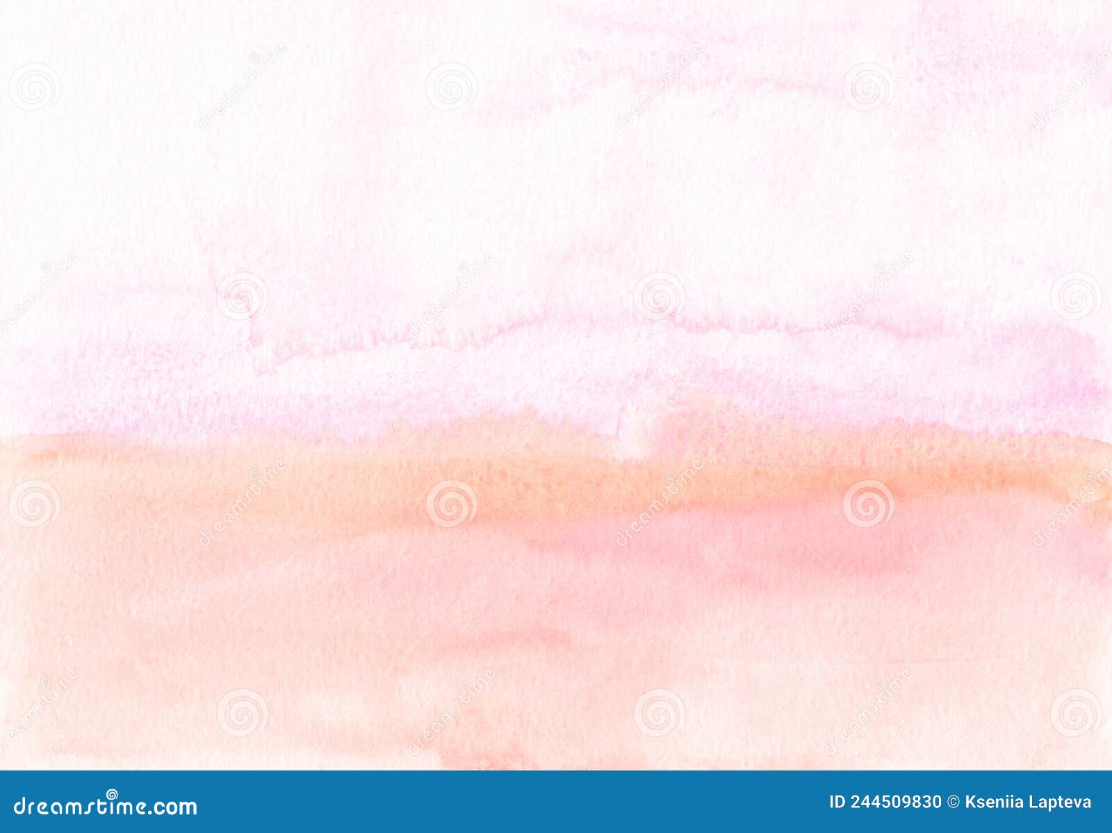 Bright pink watercolor background texture. Gradient pink aquarelle