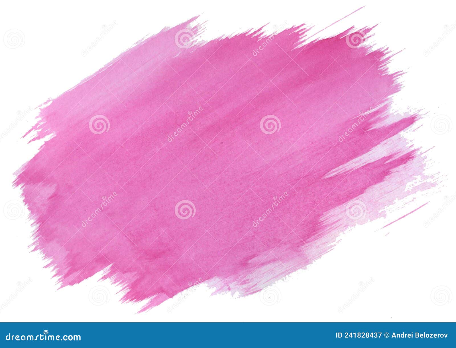 Watercolor pink blot stock image. Image of business - 241828437