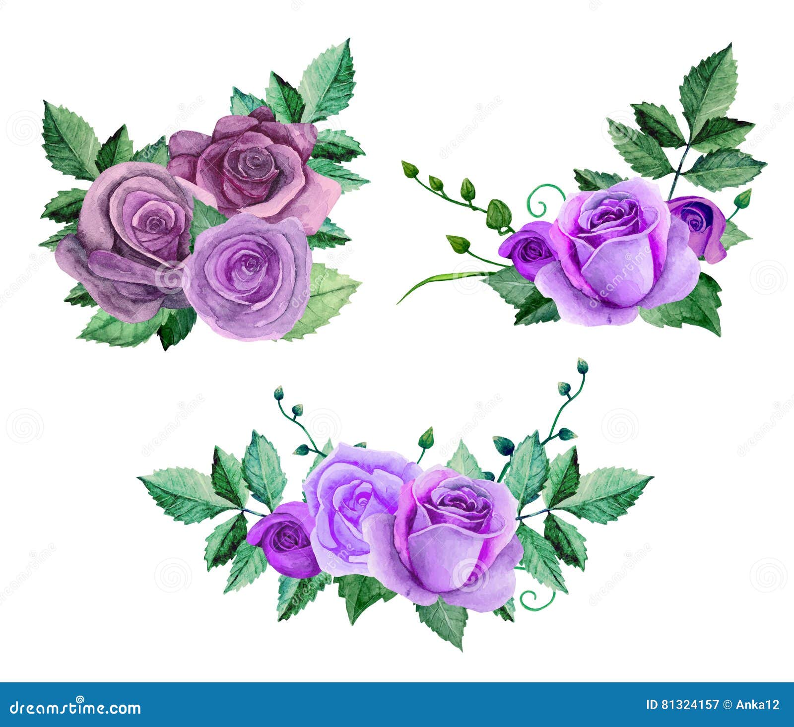 Purple Roses Stock Illustrations – 14,660 Purple Roses Stock ...