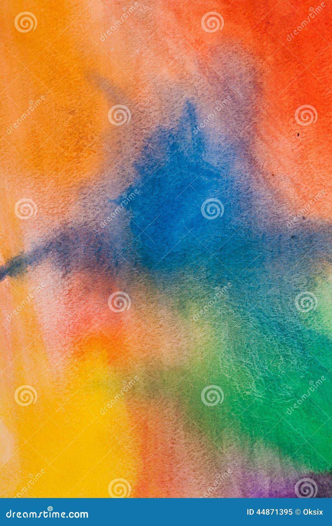 Watercolor Rainbow Background Stock Image - Image of abstract, texture