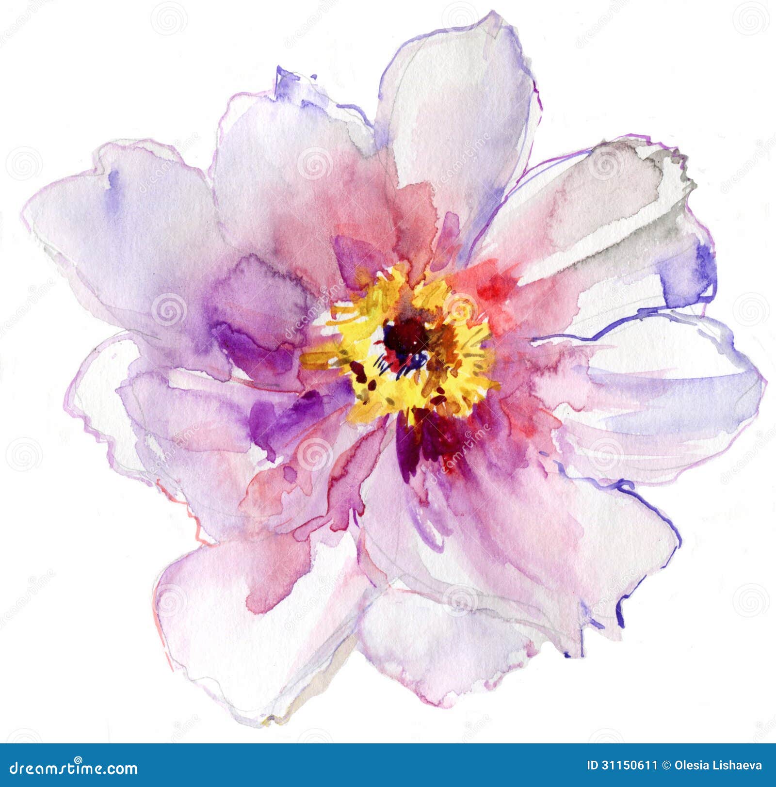 read themes tumblr easy to Flower Stock 31150611 Watercolor  Image White Image: