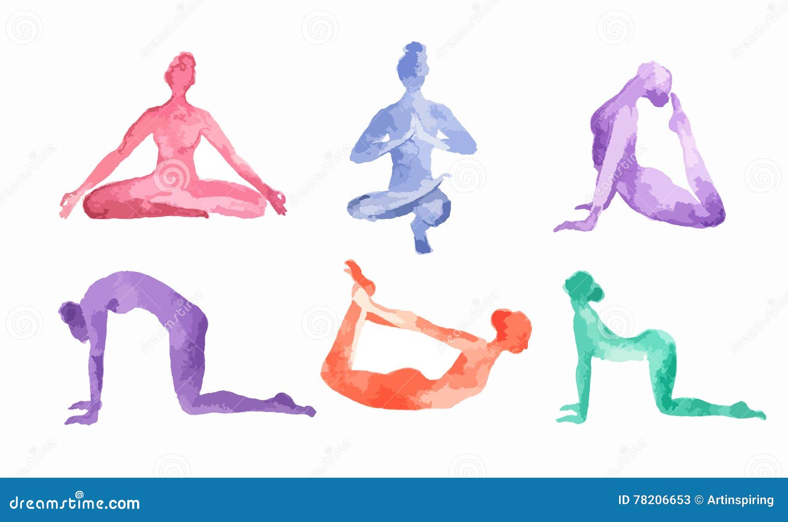 Yoga For Beginners Basic Set Stock Illustration - Download Image Now -  Abstract, Active Lifestyle, Activity - iStock