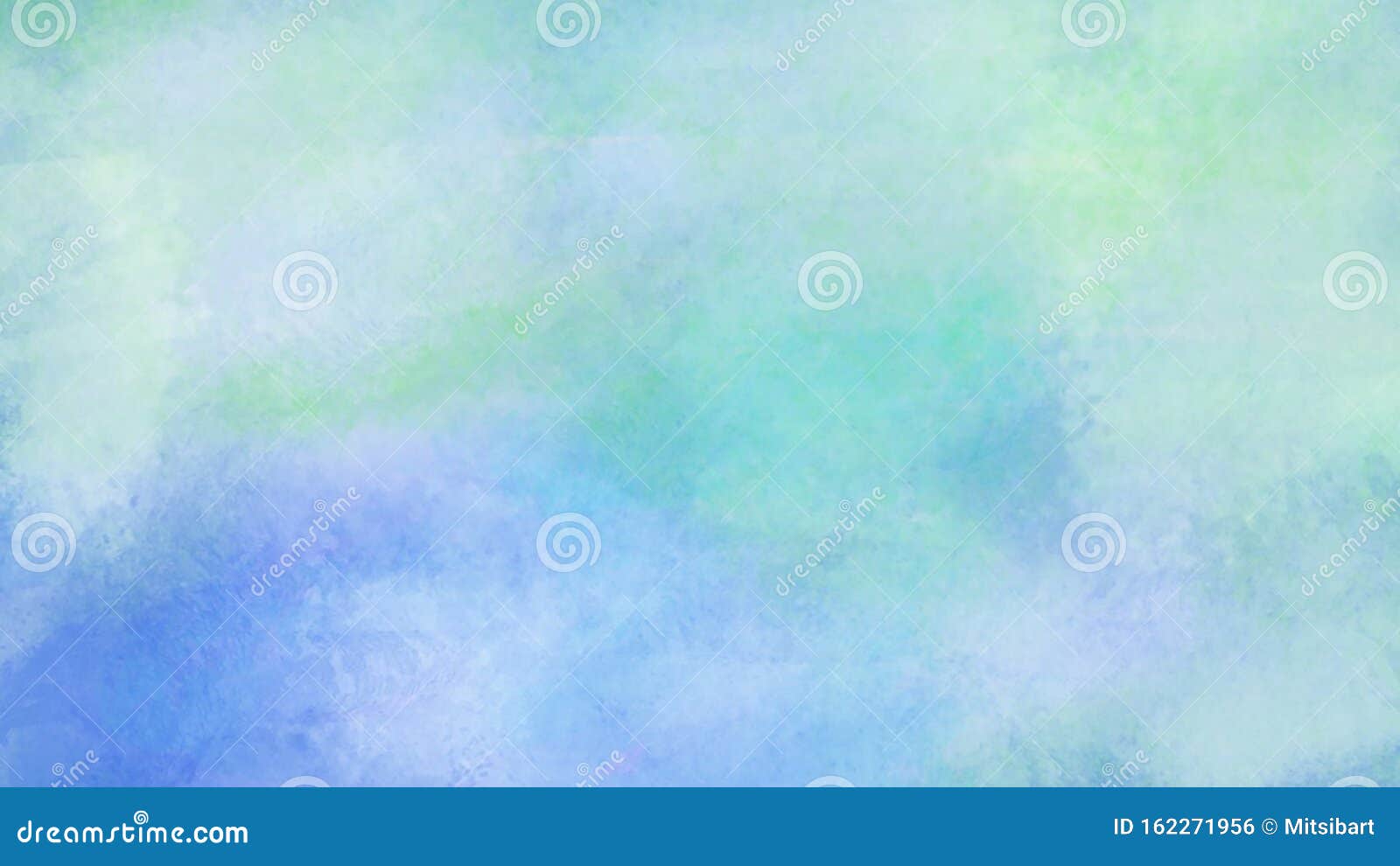 Watercolour Bright Blue Sky or Water Background Texture Stock ...