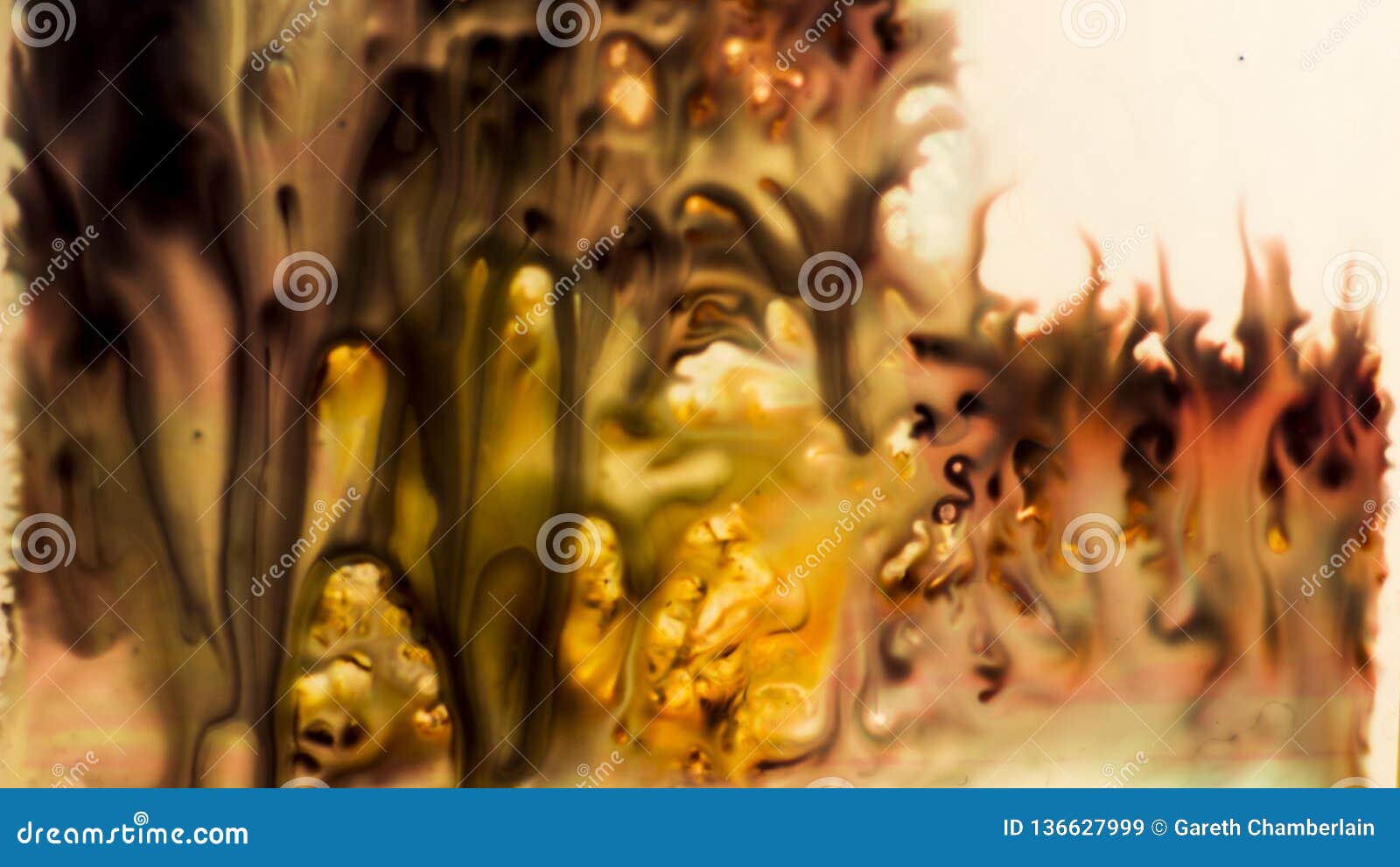 Watered Down Landscape Experiment 8 Stock Image Image of angel